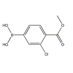 (3-CHLORO-4-METHOXYCARBONYL)BENZENEBORONIC ACID pictures