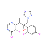 (2R,3S/2S,3R)-3-(4-Chloro-5-fluoro-6-pyrimidinyl)-2-(2,4-difluorophenyl)butan-2-ol hydrochloride