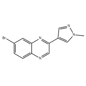 7-bromo-2-(1-methyl-1H-pyrazol-4-yl)Quinoxaline