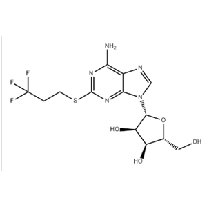 (2R,3R,4S,5R)-2-(6-aMino-2-(3,3,3-trifluoropropylthio)-9H-purin-9-yl)-5-(hydroxyMethyl)tetrahydrofuran-3,4-diol