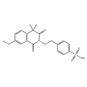 p-[2-(3,4-dihydro-7-methoxy-4,4-dimethyl-1,3-dioxo-2(1H)-isoquinolyl)ethyl]benzenesulphonamide 