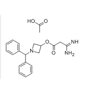 3-Amino-3-iminopropanoic acid 1-(diphenylmethyl)-3-azetidinyl ester acetate