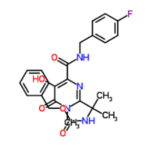 Benzyl[1-[4-[[(4-fluorobenzyl)amino]carbonyl]-5-hydroxy-1-methyl-6-oxo-1,6-dihydropyrimidin-2-yl]-1-methylethyl]carbamate