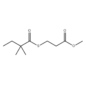 3-[(2,2-Dimethyl-1-oxobutyl)thio]propanoic acid methyl ester