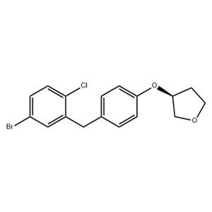 (3S)-3-[4-[(5-Bromo-2-chlorophenyl)methyl]phenoxy]tetrahydro-furan