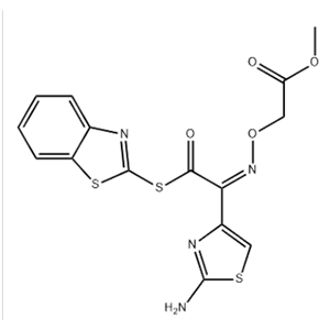 (S)-2-Benzothiazolyl (Z)-2-(2-aminothiazole-4-yl)-2-methoxycarbonylmethoxyiminothioacetate