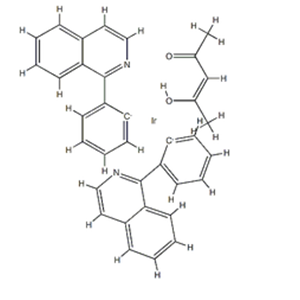 Bis(1-phenyl-isoquinoline)(Acetylacetonato)iridium(III)