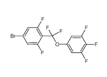 5-((4-Bromo-2,6-difluorophenyl)difluoromethoxy)-1,2,3-trifluorobenzene