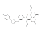 (2R,3R,4R,5S,6S)-2-(acetoxymethyl)-6-(3-((5-(4-fluorophenyl)thiophen-2-yl)methyl)-4-methylphenyl)tetrahydro-2H-pyran-3,4,5-triyl triacetate