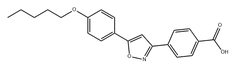 4-(5-(4-(pentyloxy)phenyl)isoxazol-3-yl)benzoic acid