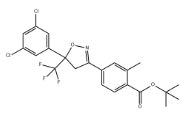 4-(5-(3,5-dichlorophenyl)-5-(trifluoromethyl)-4,5-dihydroisoxazol-3-yl)-2-methyl tert-butyl benzoate