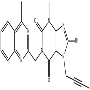 8-bromo-7-but-2-ynyl-3-methyl-1 -(4-methyl-quinazolin-2-ylmethyl)-3, 7-Dihydro-Purine-2, 6-Dione