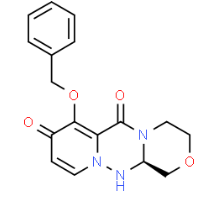 (R)-7-(benzyloxy)- 3,4,12,12a-tetrahydro- 1H-[1,4]oxazino[3,4- c]pyrido[2,1-f][1,2,4]- triazine-6,8-dione