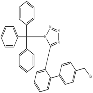 5-(4' -bromomethyl-1,1'-biphenyl-2-yl) -1-Triphenylmethyl-1H-tetrazole