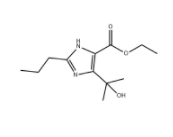 Ethyl 4-(1-hydroxy-1-methylethyl)-2-propylimidazole-5-carboxylate