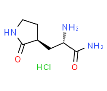 α-amino-2-oxo-3-Pyrrolidinepropanamide hydrochloride