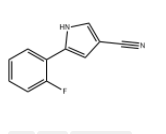 5-(2-fluorophenyl)-1H-pyrrole-3-carbonitrile