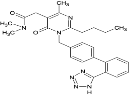 2-(1-((2'-(1H-tetrazol-5-yl)-[1,1'-biphenyl]-4-yl)Methyl)-2-butyl-4-Methyl-6-oxo-1,6-dihydropyriMidin-5-yl) -N,N- Dimethylacetamide