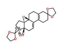 3,20-Bis(ethylenedioxy)-19-norpregna-5(10),9(11)-dien-17-ol