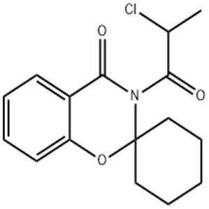 3-(2-chloro-1-oxopropyl)spiro[2H-1,3-benzoxazine-2,1'-cyclohexan]-4(3H)-one