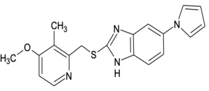 2-[[(4-Methoxy-3-methyl-2-pyridinyl)methyl]thio]-6-(1h-pyrrol-1-yl)-1H-benzimidazole