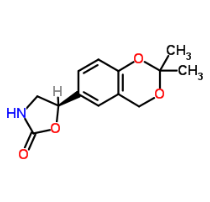 2-Oxazolidinone, 5-(2,2-dimethyl-4H-1,3-benzodioxin-6-yl)-,5R-