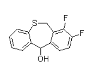 7,8-difluoro-6,11-dihydro-Dibenzo[b,e]thiepin-11-ol