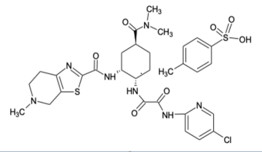 Edoxaban (tosylate)