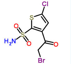 3-(Bromoacetyl)-5-chloro-2-thiophenesulfonamide