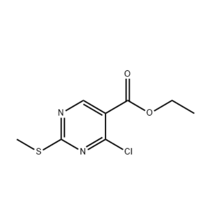 ethyl 4-chloro-2-methylthio-5-pyrimidine-carboxyl