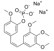 Combretastatin A4 disodium phosphate (CA4P)