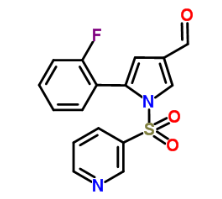 5-(2-fluorophenyl)-1-(pyridin-3-ylsulfonyl)-1H-pyrrole-3-carbonitrile