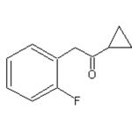 Cyclopropyl 2-fluorobenzyl ketone