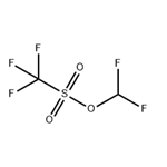 Trifluoromethanesulfonic acid difluoromethyl ester