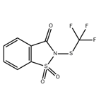 2-[(trifluoromethyl)thio]-1,1-dioxide-1,2-Benzisothiazol-3(2H)-one