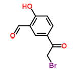 5-Bromoacetyl-2-hydroxybenzaldehyde