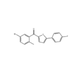 (5-broMo-2-Methylphenyl)(5-(4-fluorophenyl)thiophen-2-yl)Methanone