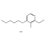 2-Chloromethyl-3-methyl-4-(3-methoxypropoxy)pyridine hydrochloride