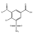 4-Chloro-3-nitro-5-sulphamoylbenzoic acid