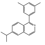 1-(3,5-dimethylphenyl)-6-(1-methylethyl)isoquinoline