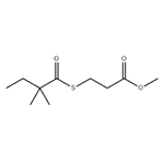 3-[(2,2-Dimethyl-1-oxobutyl)thio]propanoic acid methyl ester