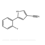 5-(2-fluorophenyl)-1H-pyrrole-3-carbonitrile