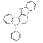 5-phenyl-5,12- dihydroindolo [3,2-a]carbazole