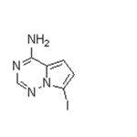 7-Iodopyrrolo[2,1-f][1,2,4]triazin-4-amine