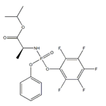 N-[(S)-(2,3,4,5,6-pentafluorophenoxy)phenoxyphosphinyl]-L-alanine 1-Methylethyl ester