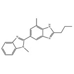 2-n-Propyl-4-methyl-6-(1-methylbenzimidazole-2-yl)benzimidazole