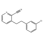 3-[2-(3-Chlorophenyl)ethyl]-2-pyridinecarbonitrile