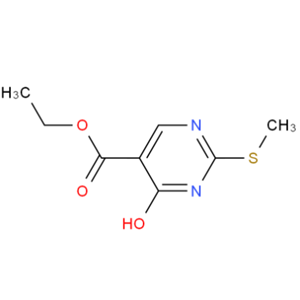 1,4-DIHYDRO-2-(METHYLTHIO)-4-OXO-5-PYRIMIDINE-CARBOXYLATE ACID ETHYL ESTER