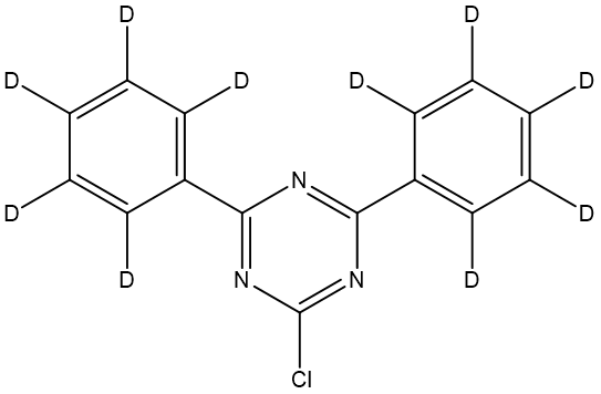 1,3,5-Triazine, 2-chloro-4,6-di(phenyl-2,3,4,5,6-d5)-