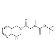 2-(methylamino)pyridin-3-yl)methyl 2-((tert-butoxycarbonyl)(methyl)amino)acetate